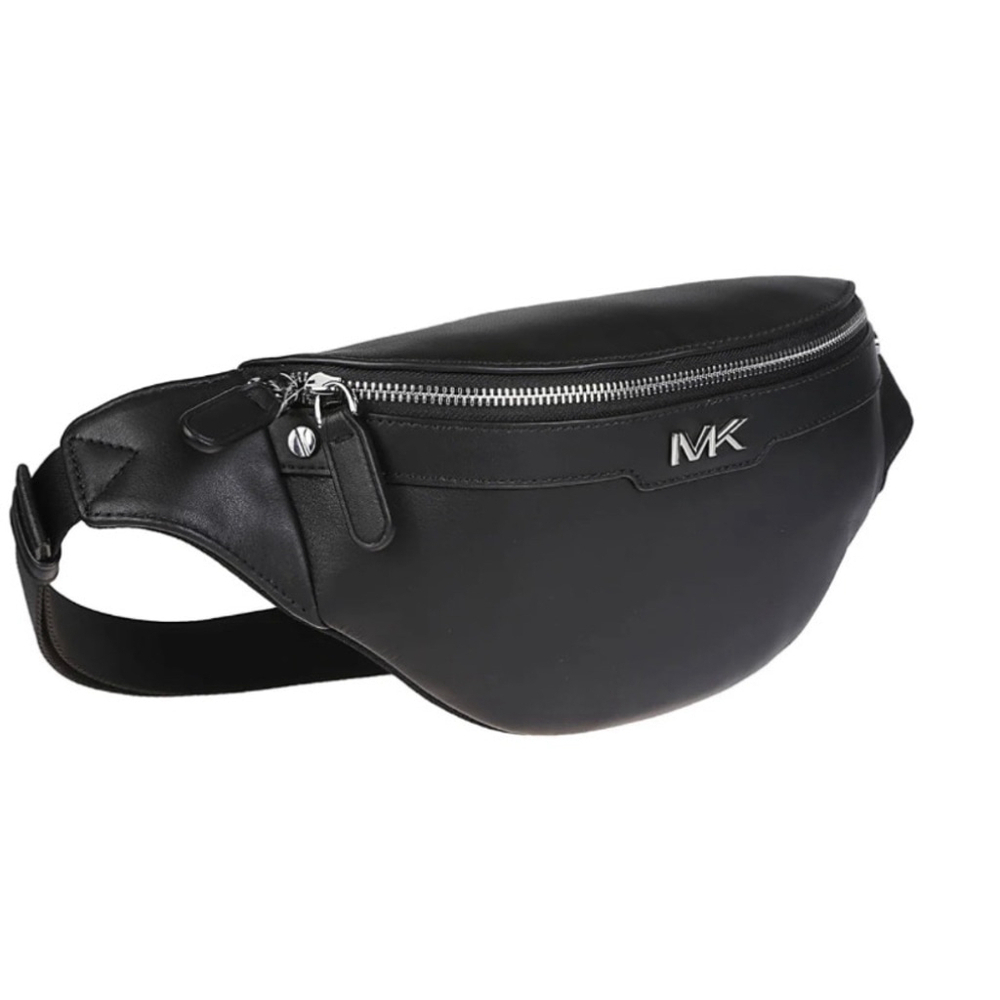 Michael Kors Varick Unisex Belt Bag Black OS